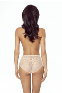 Majtki damskie koronkowe Zula 5024 Beżowy - Lapinee