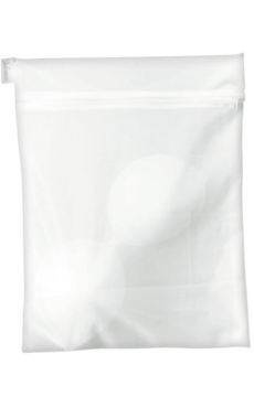 Duży biały worek do prania bielizny Julimex BA-06 (30x40)