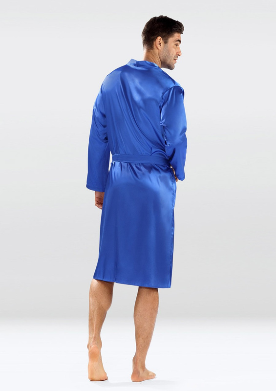 Podomka Męska Christian - satyna granat - Dkaren