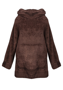 Bluza ARIELA - puch czekolada  - Dkaren