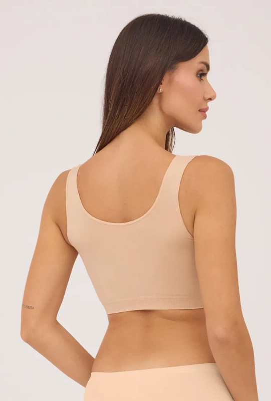 Gatta bezszwowy Sport Top szerokie ramiaczka