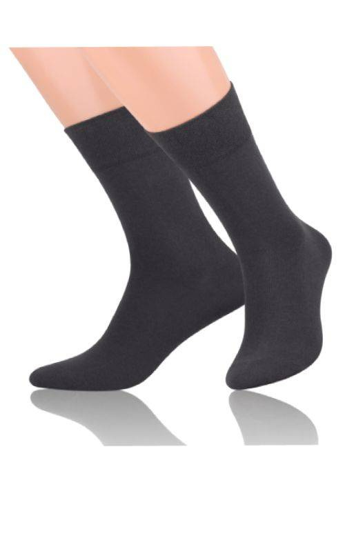 Garniturowe skarpetki męskie Steven 063 / granatowy