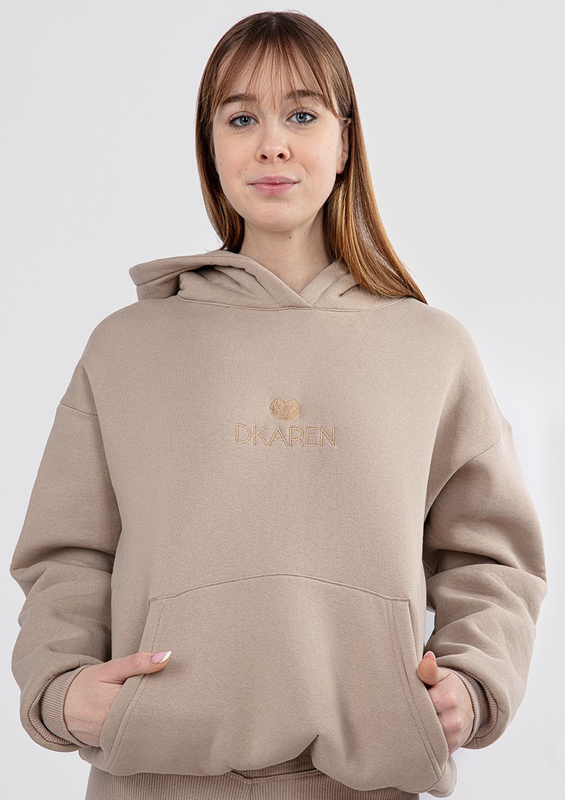 Komplet Oseye H1 - fuksja bawełna gruba i prążki - Dkaren