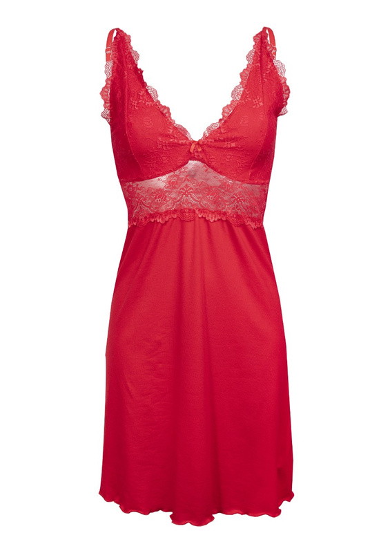 Halka PIA - wiskoza czerwony - Dkaren