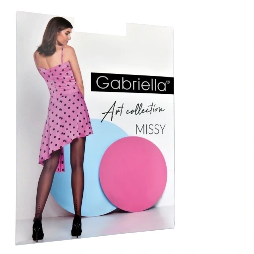 Rajstopy Gabriella MISSY w kropeczki OSTATNIE SZTUKI