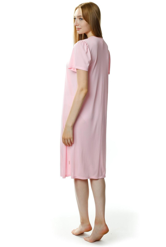 Kobieca koszula nocna Berenika 1693 różowy - Mewa