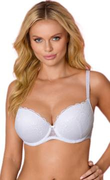 Biustonosz dużym push-up'em VENA VB-1235 biały