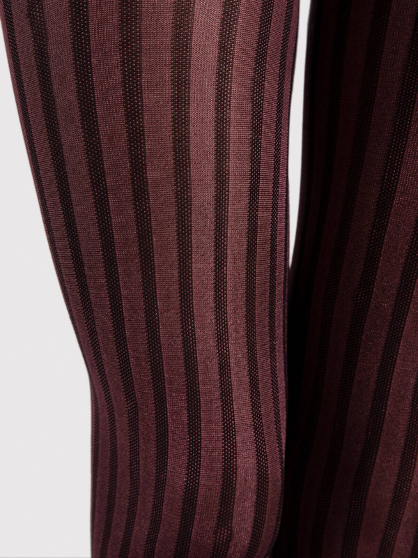 Rajstopy w hipnotyzujące pionowe paski Fiore COLOUR STORY 30 DEN