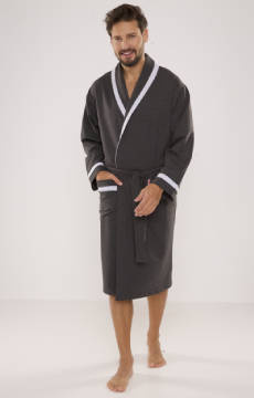 Elegancki szlafrok męski De Lafense - 564 Bruno