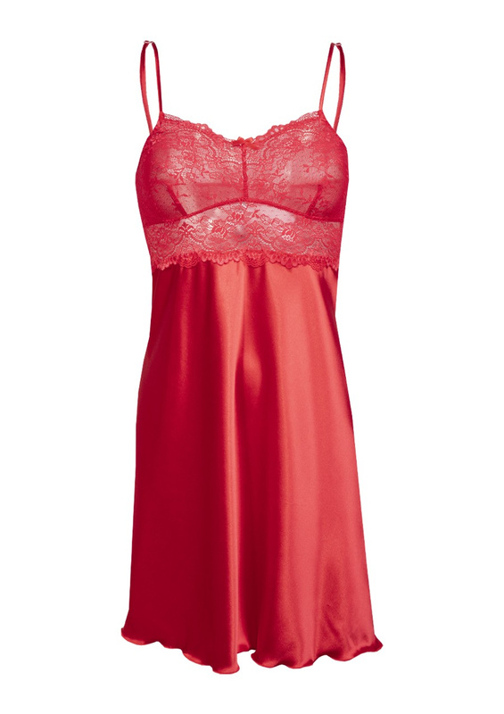 Halka TORA - satyna czerwony - Dkaren