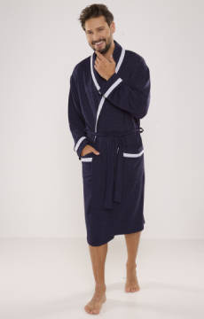 Elegancki szlafrok męski De Lafense - 564 Bruno