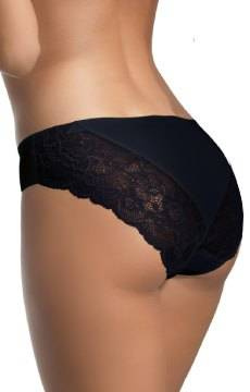 Oddychające bezszwowe figi z koronką Babell 2003