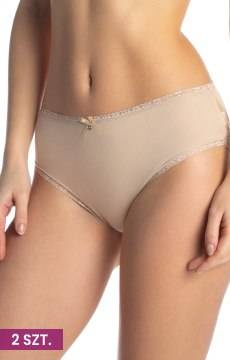 Figi damskie z koronką Lama 4000 Bikini Trójpak