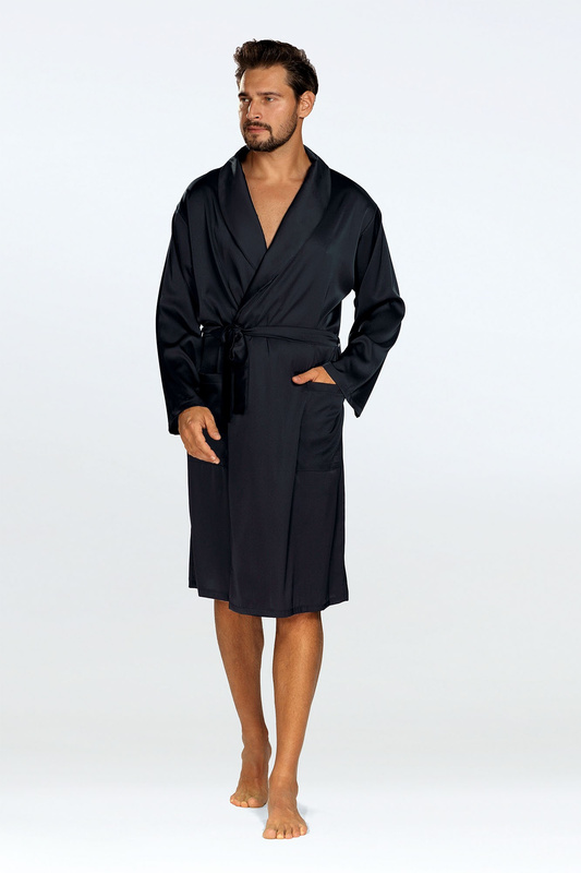 Podomka Lukas - satyna premium czarny - Dkaren