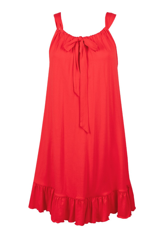 Halka DK-H-W1 - wiskoza czerwony - Dkaren