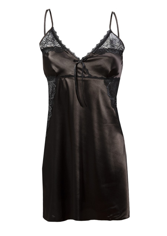 Halka HANA 2 - satyna czarny - Dkaren