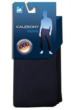 Kalesony męskie rajstopowe Wola / granatowe