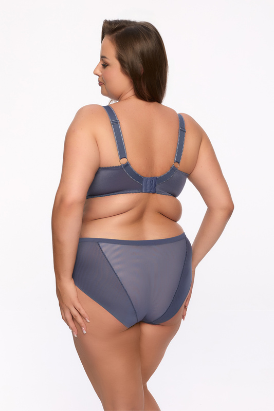 Biustonosz półusztywniany Sonia MAXI 1058 jeans- Gaia