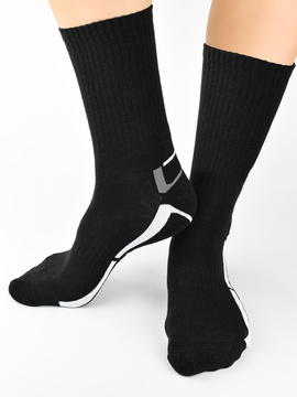 Skarpety męskie półfrotte sportowe SF032 mix - Noviti