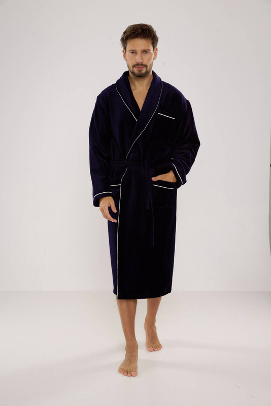 Ciepły szlafrok męski De Lafense Ronaldo 666