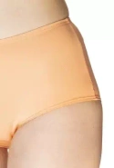 Klasyczne majtki damskie z wciąganą gumką Mewa 6340 Eliza  w kolorze morelowym