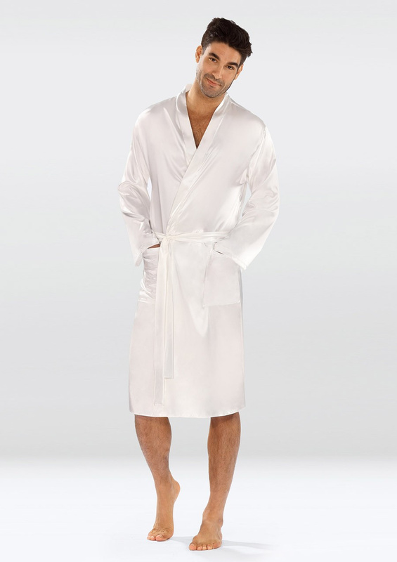 Podomka Męska Christian - satyna granat - Dkaren