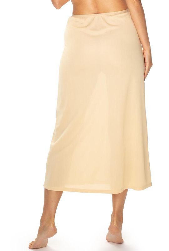 Długa beżowa półhalka pod spódnicę Mewa JOVITA 86645