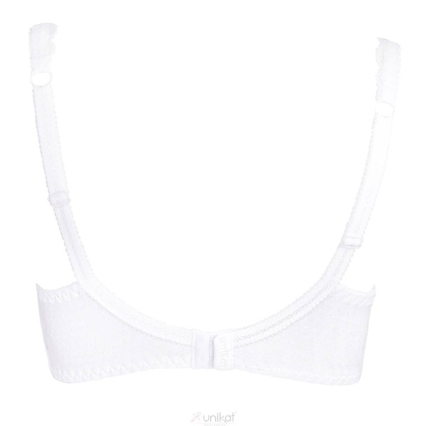 Biustonosz ANGELIKA full cup biały - Unikat