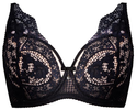 Miękki czarny koronkowy biustonosz Unikat ELIF