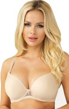 Biustonosz push-up z bezszwowymi miseczkami Unikat DAGNA