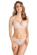 Urocze brazyliany pudrowy beż Gorsenia K857 Just Beige