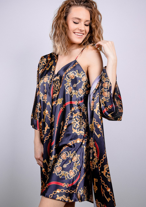 Halka CHRISTMAS DK-HK - satyna 015 - Dkaren