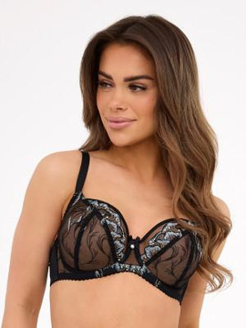 Biustonosz Soft Bonita czarny 045 - Gaia