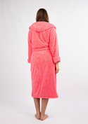 Szlafrok/Podomka DIANA DŁUGA - puch koral  - Dkaren