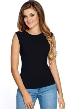 Czarna bluzka na ramiączkach Babell Indi