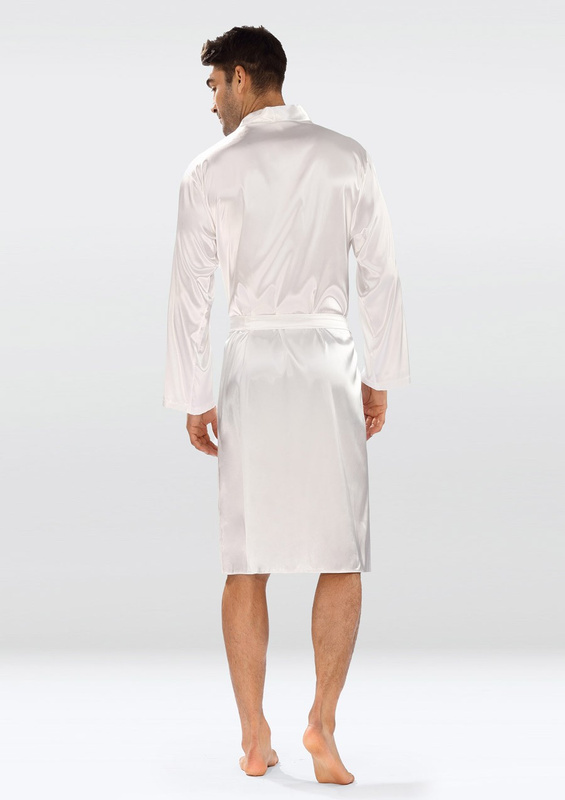 Podomka Męska Christian - satyna granat - Dkaren