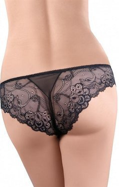 Białe koronkowe figi damskie Modo - 80