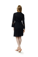 Jedwabny szlafrok peniuar Mewa 6375 Paula