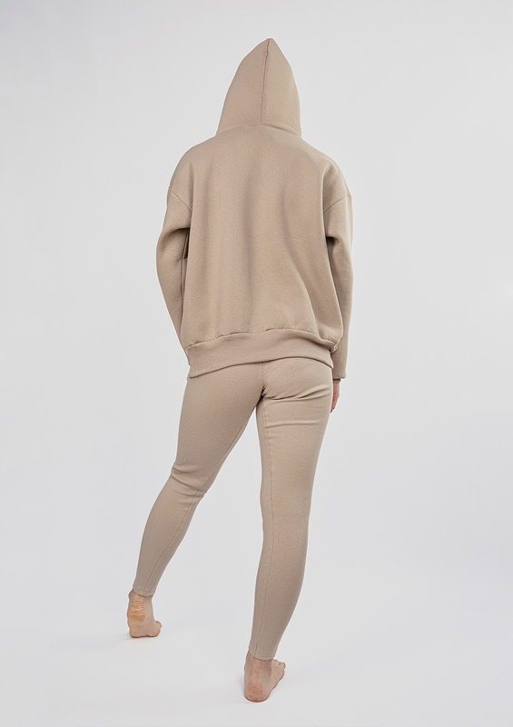 Komplet Oseye H1 - fuksja bawełna gruba i prążki - Dkaren