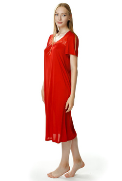 Kobieca koszula nocna Berenika 1693 ceglasty - Mewa