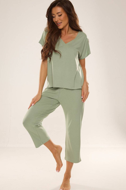 Wygodny komplet do spania FREYA II 694 GROSZEK