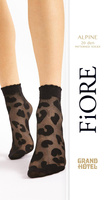 Skarpetki rajstopowe wzorowane Fiore ALPINE 20 den
