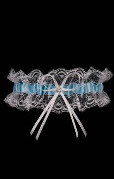 Biało niebieska podwiązka Julimex PW-27 PRAGA