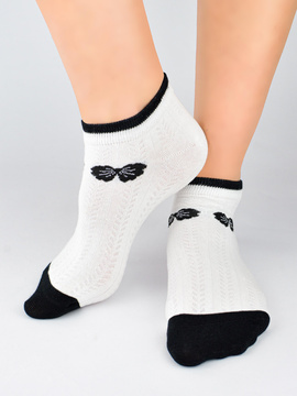 Stopki bawełniane damskie Noviti ST068