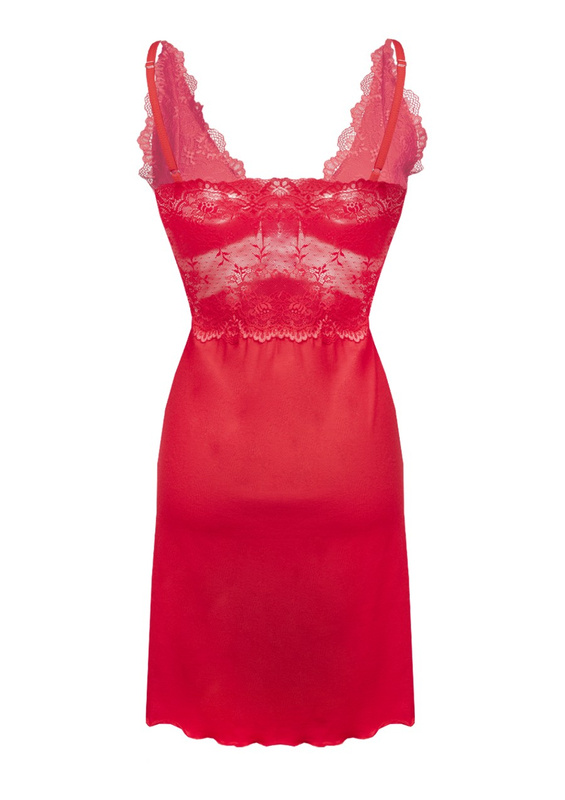 Halka PIA - wiskoza czerwony - Dkaren