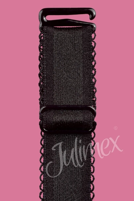 Materiałowe wymienne ramiączka RB-401 RAMIĄCZKA '14 MM' CZARNE