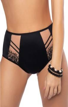 Czarne figi brazyliany Gorsenia K498 PARADISE