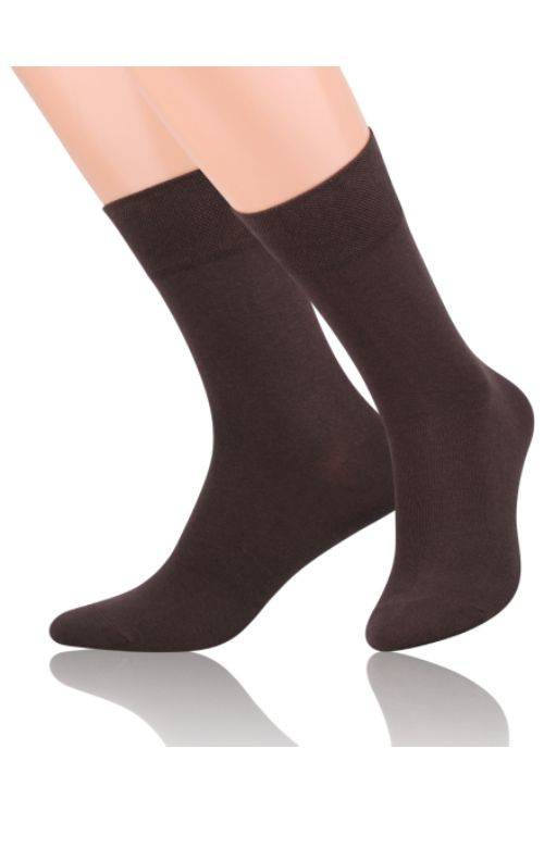 Garniturowe skarpetki męskie Steven 063 / granatowy