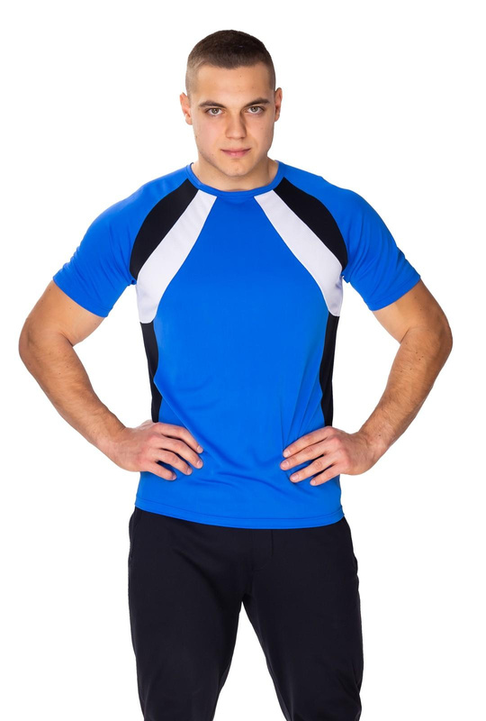 T-Shirt Sportowy Ironmen 6544 szafir- Mewa