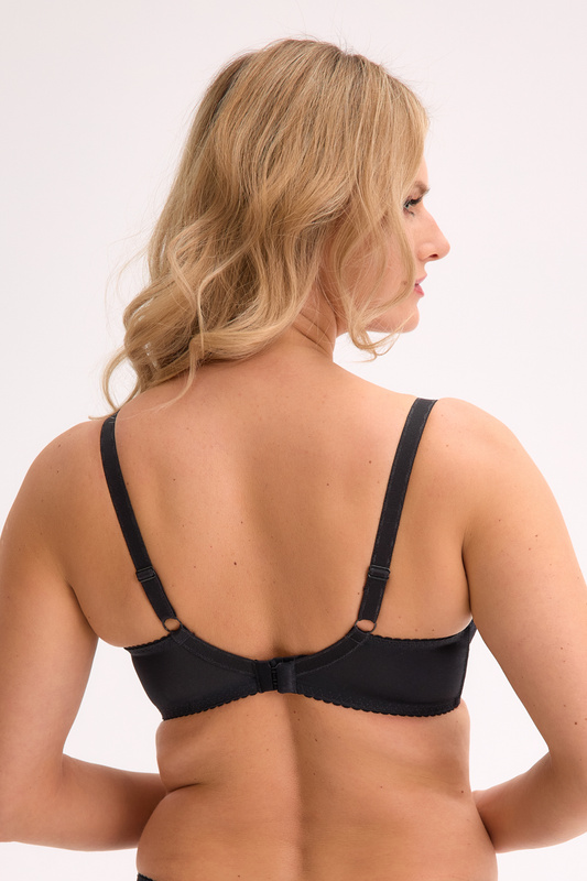Biustonosz Semi-Soft Sandy czarny 594 - Gaia